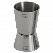 Джиггер 20/30мл нержавеющая сталь